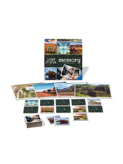 Ravensburger Collector's Memory® Lost Places 2-8 Players Children And Adult 23499