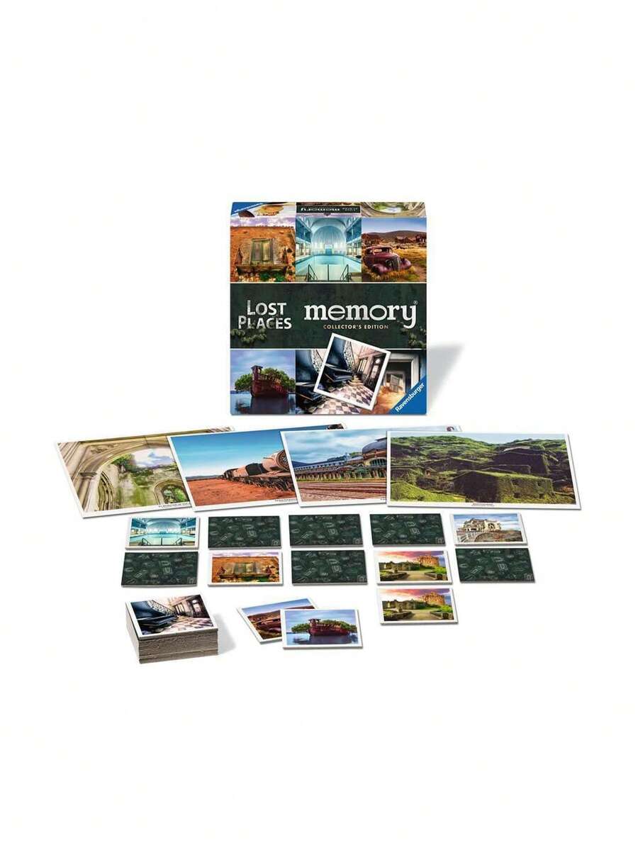 Ravensburger Collector's Memory® Lost Places 2-8 Players Children And Adult 23499 - Multicolor - View 1