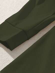 GlowEve Váy dài tay thanh lịch có nơ trang trí cho nữ - màu xanh lá - Xem 4