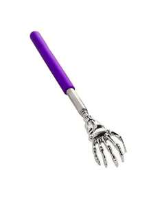 不锈钢鬼手瘙痒挠抓伸缩背部抓挠器背部按摩抓挠耙 - 彩色 - 查看 10