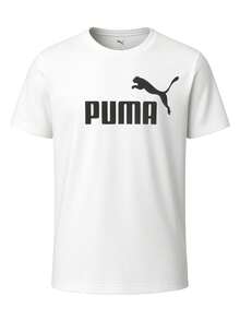 Puma Essentials No. 1 Men's T-Shirt White - White - View 1