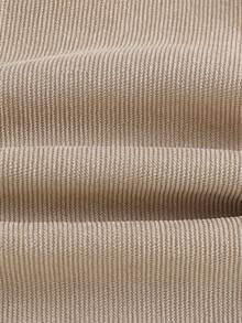 SHEIN Playful Pals 3 st/set babypojkar casual outfit: Björnväst + långärmad vit skjorta + jeansbyxor, vintage koreansk stil med krage och enkelknäppt väst, tvättade jeansbyxor, lämpliga för höst/vinter vardagskläder och skolstart, brittisk stil - Svart och Vitt - Visa 7