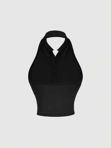 SHEIN MOD Women's 2 Packs Twist Front Ribbed Knit Strapless Tube Top Set, Black And White, Off The Shoulder Top,Red Tops For Women