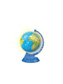 Children's Globe - Night Stand Construction Game 180 Piece 3D Puzzles Kids Age 6 Years+ 11288 - Multicolor - View 2