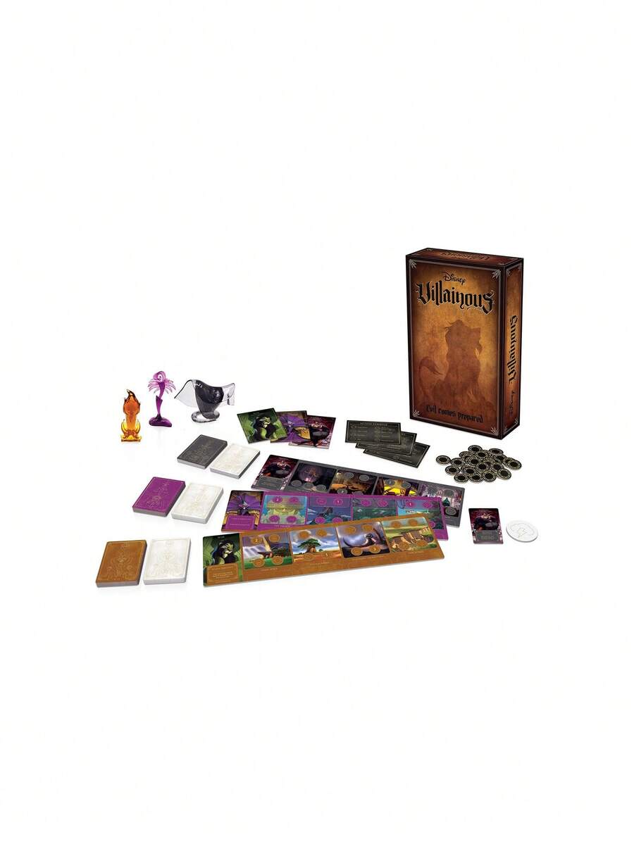 Ravensburger Disney Villainous - Evil Comes Prepared Board Game 2-3 Players Children And Adult 26291 - Multicolor - View 1