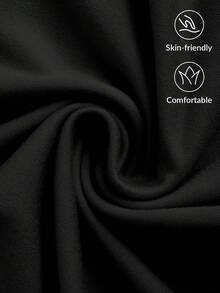 SHEIN EZwear 3件套女士休闲宽领修身长袖T恤套装，秋冬款 - 彩色 - 查看 3