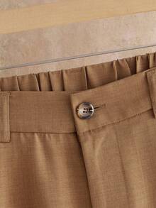 Manfinity NXTstreet Men's Casual Striped Print Button-Up Shirt - Multicolor - View 4