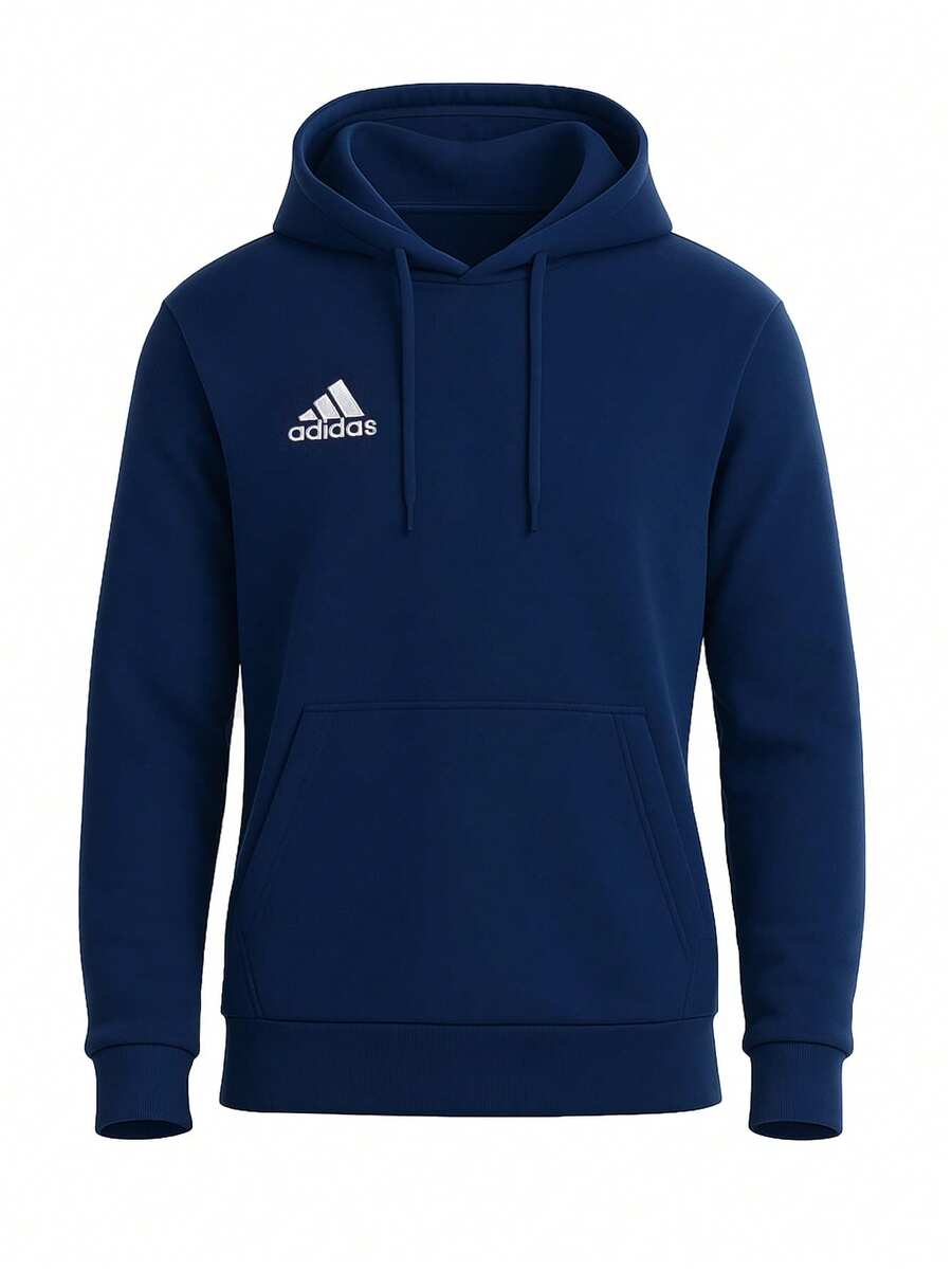Adidas Entrada 22 Men's Hoodie Navy Blue - Blue - View 1