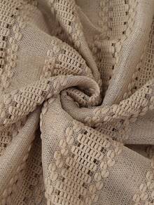 Franclia New Fashionable Lace Sweet Elegant Peter Pan Collar Women Long Sleeve Blouse - Khaki - View 7