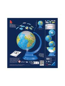 Children's Globe - Night Stand Construction Game 180 Piece 3D Puzzles Kids Age 6 Years+ 11288 - Multicolor - View 5