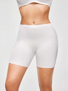 SHAPORA Conjunto de pantalones cortos de de cintura elástica de unicolor para mujer - Multicolor - Ver 5