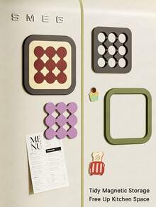 Joivida 1 片装耐热硅胶垫 - 多功能耐热锅垫，适用于电热板、平底锅和汤锅 - 易于清洁和干燥的厨房隔热垫 - 台面和桌面保护垫，圣诞节、情人节礼物 - 彩色 - 查看 4