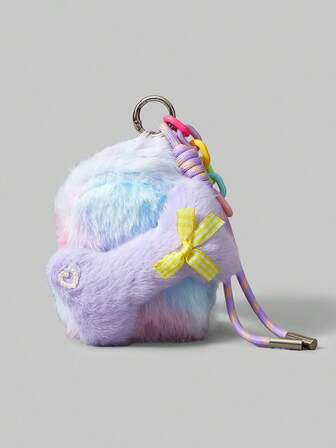 Kawaii Cute Portable Fuzzy Fabric Coin Purse