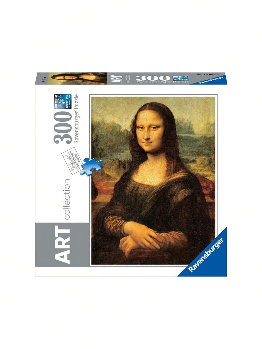 Ravensburger Teile Da Vinci: Mona Lisa 300 Pieces Adults Puzzles 9 Years+ 14005 - Multicolor - View 1