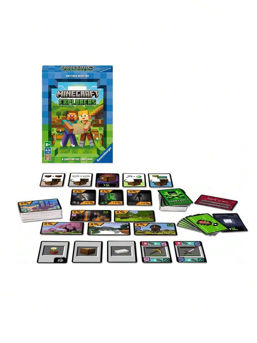 Ravensburger لعبة بطاقات ماين كرافت D/F/I/NL/EN/E/PT - متعدد الألوان - مشاهدة 1
