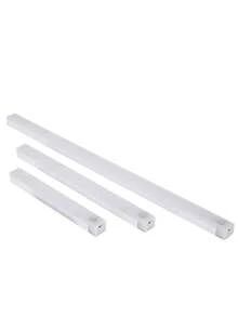 6 piezas Luces LED con sensor de movimiento, tiras de luz LED con sensor de movimiento recargables por USB, luces nocturnas para escaleras, armarios, cocinas y pasillos debajo de los gabinetes - Blanco - Ver 9