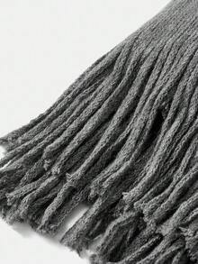 MOTF PREMIUM FAUX PEARL DECOR SOFT SCARF - Grey - View 8