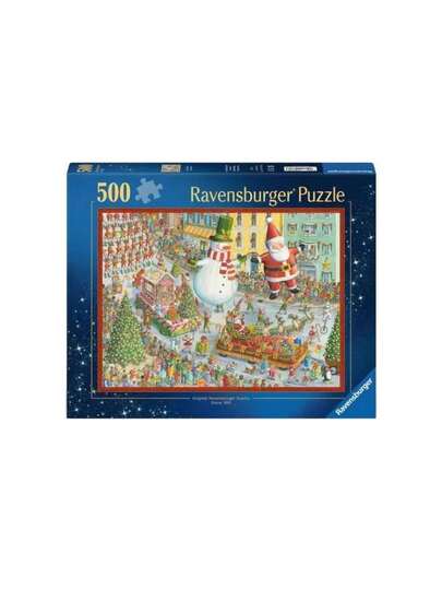 Ravensburger Here Comes Christmas! 500 Pieces Adults Puzzles 12 Years+ 12000382