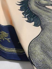 ROMWE MEN Casual Men's Short Sleeve T-Shirt And Drawstring Pants Co-Ord Set - Multicolor - View 4