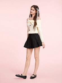 CUCCOO DOLLMOD أحذية باليه أنيقة مع حزام، أحذية مسطحة بطراز ماري جين للنساء