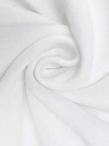 Easowa Women's White Long Sleeve Faux Fur Trim Hooded Sweatshirt,Autumn Casual Everyday Button Up Blouse Top For Fall Winter Chic Cozy Soft Detailing - White - View 7