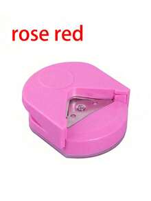 Pc DIY Round Corner Cutter R4 Chamfering Cutter Cutting Tool Handmade Photo Paper Card Right Angle Pointed Arc Trimming Paper Cutter School Supplies