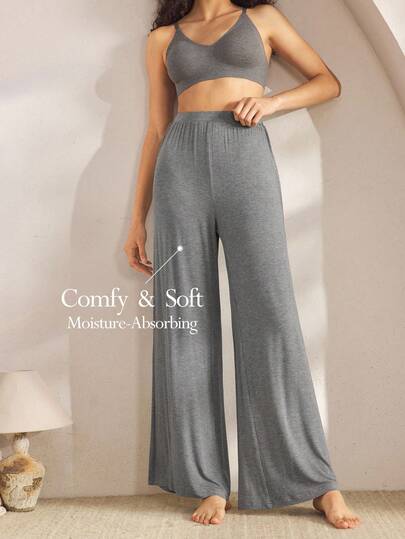 Ocili 女士纯色休闲舒适家居裤，秋冬季