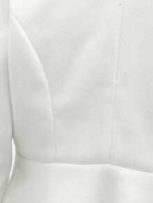 SHEIN Tween Girls' Elegant & Snug Fit Overcoat, Versatile For Commuting, School, Family Gatherings