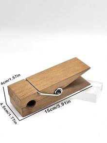 1pc Oversized Wooden Towel Rack With Hooks - Modern Farmhouse Bathroom & Laundry Room Wall Decoration - Multicolor - View 11