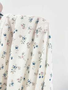 DAZY Women's Floral Lace Patchwork Bow T-Shirt, Suitable For Spring/Summer, Valentine's Day