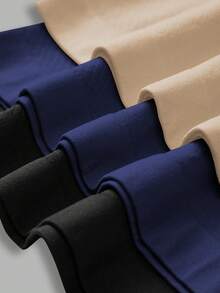 Gameset SHEIN Sport 女士纯色极简长袖运动T恤/无缝/带拇指孔 - 彩色 - 查看 4