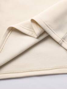 STYNVO Men's Casual Printed Drop Shoulder Long Sleeve Hoodie, For Fall Winter Men S Graphic Hoodie Oversized Hoodie Men Hoodie - Apricot - View 6