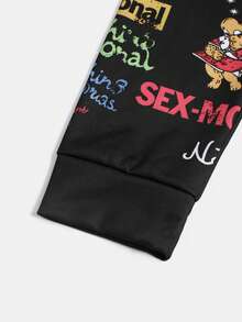 Rovax 2025 Women's Autumn And Winter Hot Style 3D Multi-Element Cartoon Pattern Street Hip-Hop Hoodies, Suitable For Sports, Parties, Street, Y2K, Fashion , Suitable For Gifts To Friends, Party Sportswear