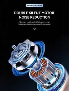 Teckwe P6 Smart Wet And Dry Floor Cleaner (Home Use): Standard Configuration Includes 1800mAh Batteries Spare Battery. It Features Automatic Cleaning And Water Refilling, Combining Mopping And Humidification In One Device, Making It Ideal For Bedrooms And Living Rooms.