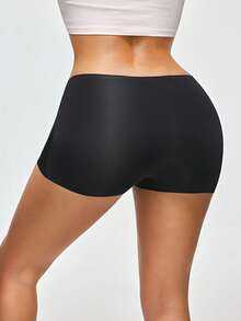 SHAPORA 3件套女士纯色防暴露短裤套装 - 彩色 - 查看 2