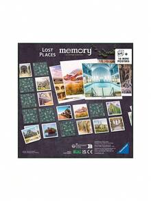 Ravensburger Collector's Memory® Lost Places 2-8 Players Children And Adult 23499 - Multicolor - View 3