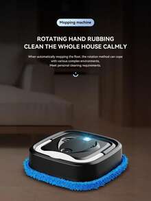 Teckwe P6 Smart Wet And Dry Floor Cleaner (Home Use): Standard Configuration Includes 1800mAh Batteries Spare Battery. It Features Automatic Cleaning And Water Refilling, Combining Mopping And Humidification In One Device, Making It Ideal For Bedrooms And Living Rooms.
