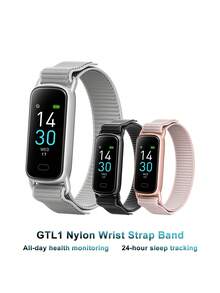 Teckwe GTL1 智能手环：配备运动模式、170mAh 持久电池、心率监测和计步功能，方便时间规划——是世界各地运动爱好者和注重健康人士的理想选择。 - 彩色 - 查看 1