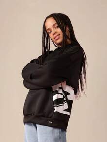 SUMWON Oversized Grafik Hoodie für lässigen Streetwear-Stil