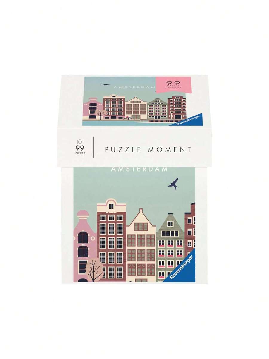 Ravensburger Amsterdam 99 Pieces Adults Puzzles 6 Years+ 12001377 - Multicolor - View 1