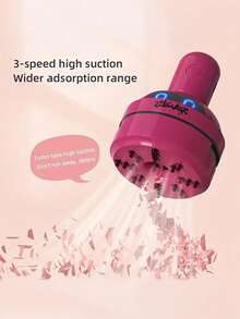 JMMO 632桌面吸尘器，轻松清洁键盘缝隙。无线设计，使用更灵活自由。它不仅是清洁工具，也是桌面趣味装饰。配备400mAh电池。