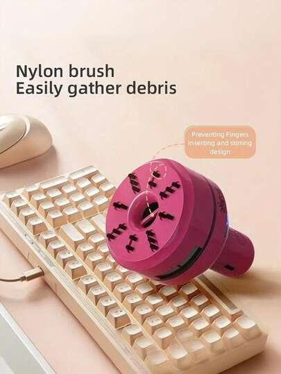 Teckwe 632 Desktop Stofzuiger Cleaner Clean The Keyboard Gap Cordless Is More Flexible Free To Not Only Tool, But Also Fun ation 400Mah Battery view 4