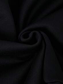 Teen GirlMinimalist Black Sunshine Brooklyn Graphic Hoodie, Casual Outdoor Sports Sweatshirt For Autumn/Winter