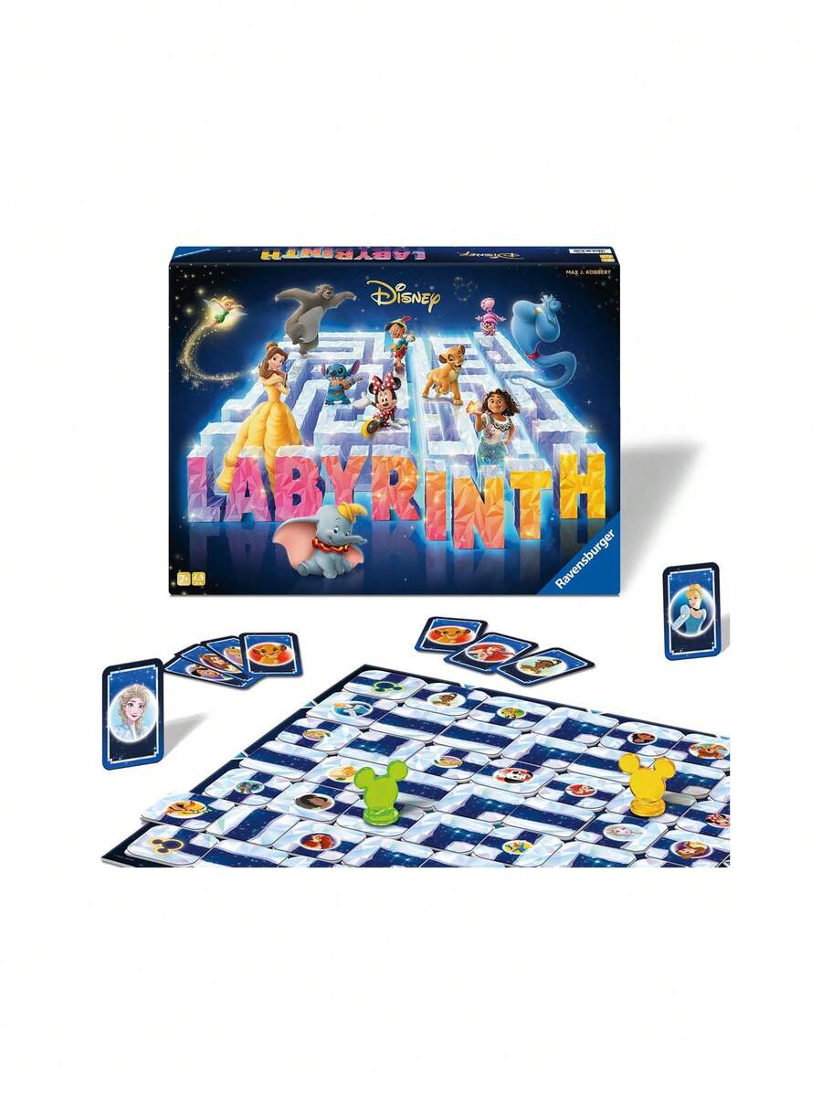 Ravensburger Disney Labyrinth Jubiläum D/EN/F/NL/I/E - متعدد الألوان - مشاهدة 1