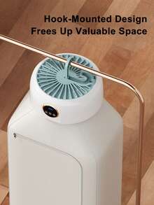 Teckwe 欧标插头便携式烘干机，体积小巧，不占空间，让您在狭小空间也能自由穿衣，一台机器即可应对所有季节，即使在雨天也能穿着干爽的衣物，快速烘干衣物/物品，消除细菌和尘螨，保护衣物纤维。 - 彩色 - 查看 4