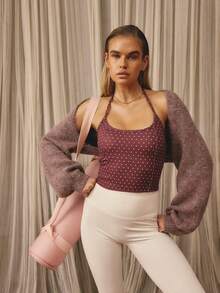 Aralina 休闲露背吊带短款上衣，可爱夏季运动风，适合海滩、度假和机场等场合。 - 彩色 - 查看 7