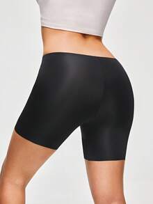 SHAPORA Conjunto de pantalones cortos de de cintura elástica de unicolor para mujer - Multicolor - Ver 2