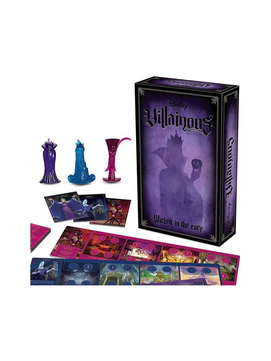 Ravensburger Disney Villainous: Wicked To The Core Strategy Game 2-3 Players Children And Adult 26857 - Multicolor - View 1