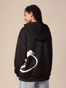 SUMWON Oversized Grafik Hoodie für lässigen Streetwear-Stil