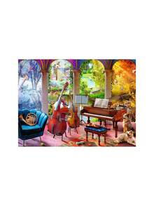 Ravensburger 4 Seasons In Music 100 Pieces Adults Puzzles 9 Years+ 12001366 - Multicolor - View 2